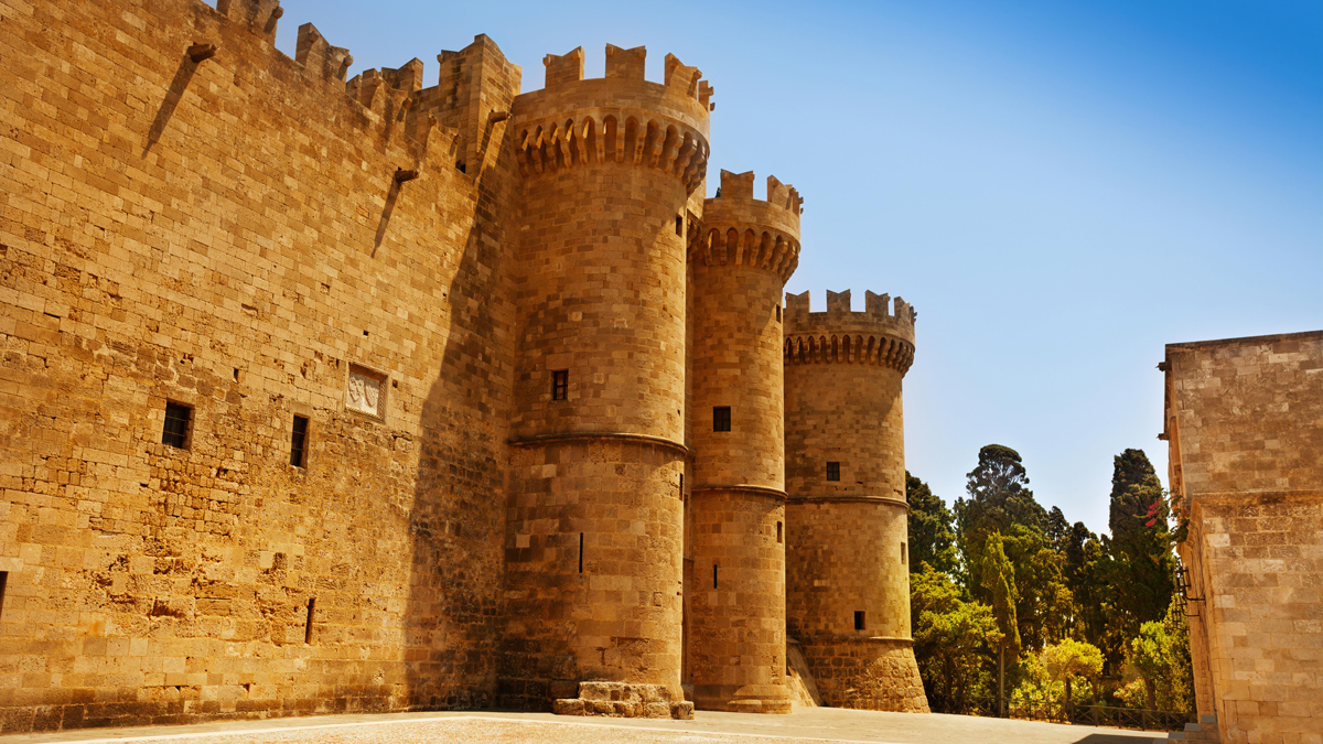 Palace of the Grand Master of the Knights, Rhodes, Greece